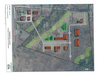 Airport Industrial Park Site Development Scenario, Volney, NY